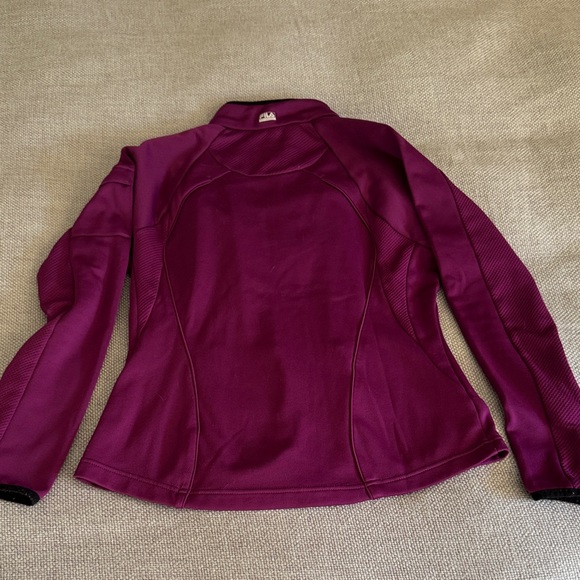 FILA Women's Raspberry Full Zip Jacket - Picture 5 of 5